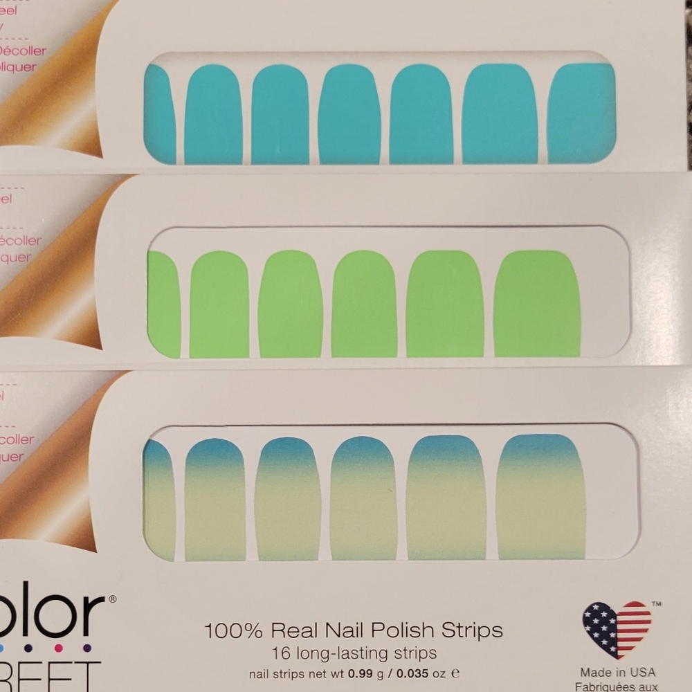 NIB - Color Street Bundle Of 3 Neon Sets
